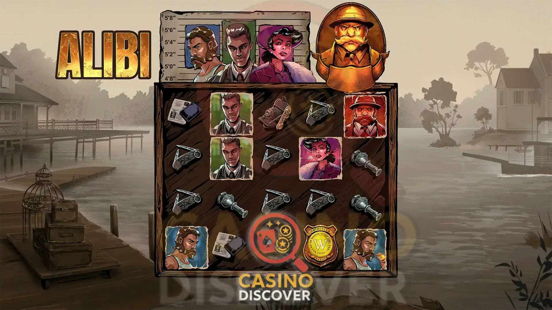 Alibi par Peter & Sons - Capture d’écran de démonstration du jeu